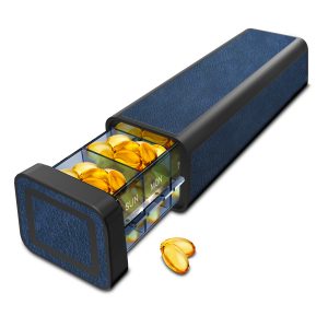 7 Day 1 Time Pill Organizer (Blue)