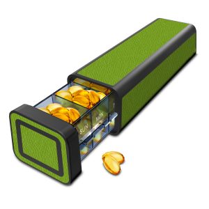 7 Day 1 Time Pill Organizer (Green)
