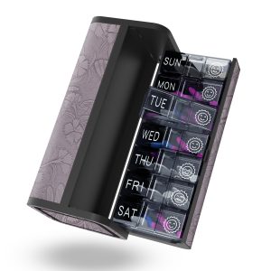 7 Day 2 Time Weekly Pill Organizer(Lilac)