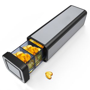 7 Day 1 Time Pill Organizer (Silvery)