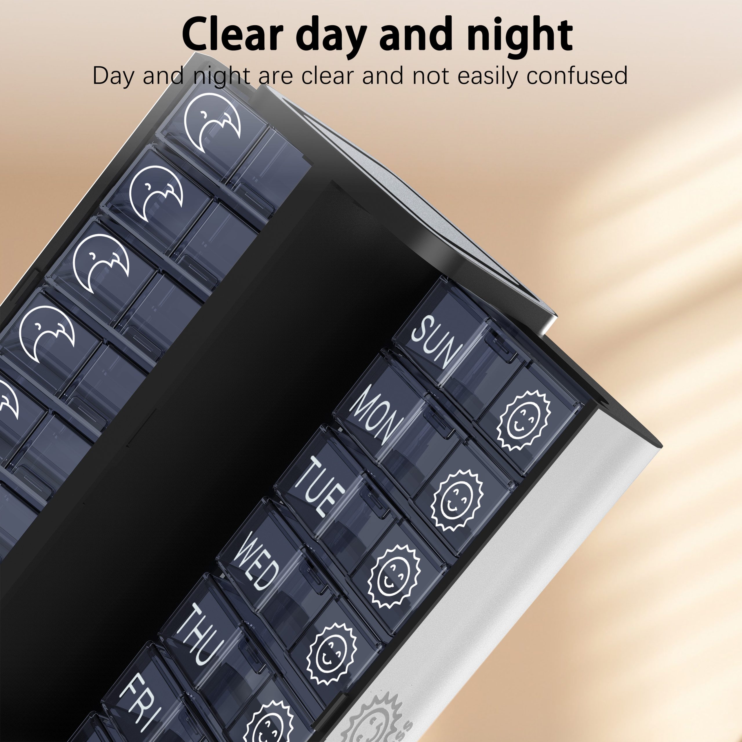 7 Day 2 Time Weekly Pill Organizer(Dilvery) - Image 7