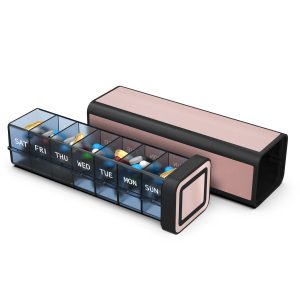 7 Day 1 Time Pill Organizer (Pink)